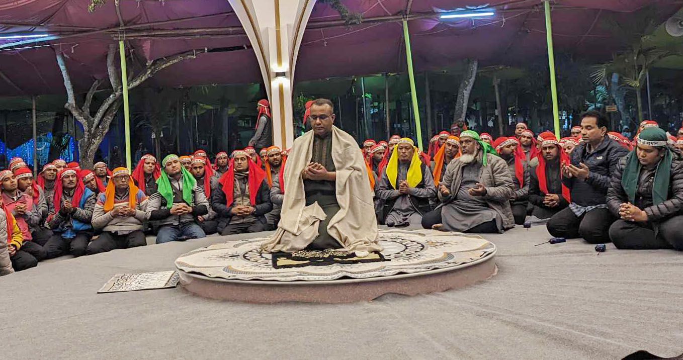 ফরিদপুরের চন্দ্রপাড়া দরবার শরীফে বার্ষিক ওরস সম্পন্ন