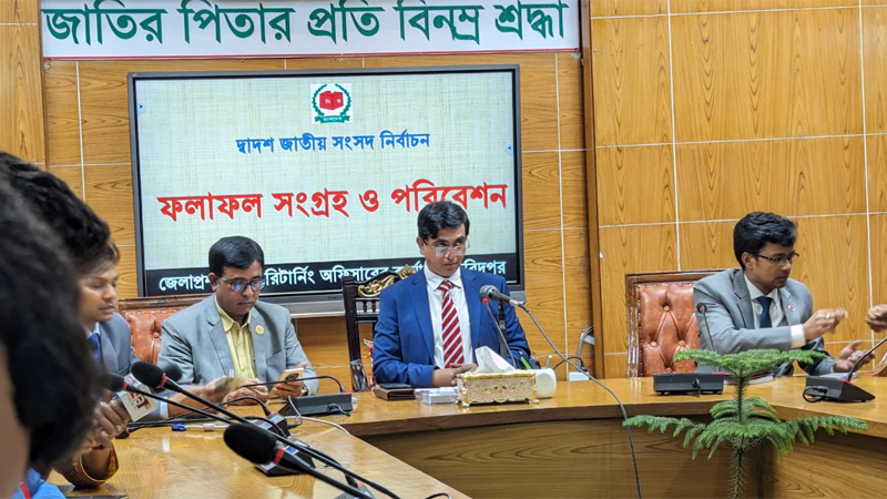 ফরিদপুর-৩ আসনে ১২৫ কেন্দ্রে ৫৫,৫০৫ ভোটে এগিয়ে স্বতন্ত্র প্রার্থী এ. কে. আজাদ