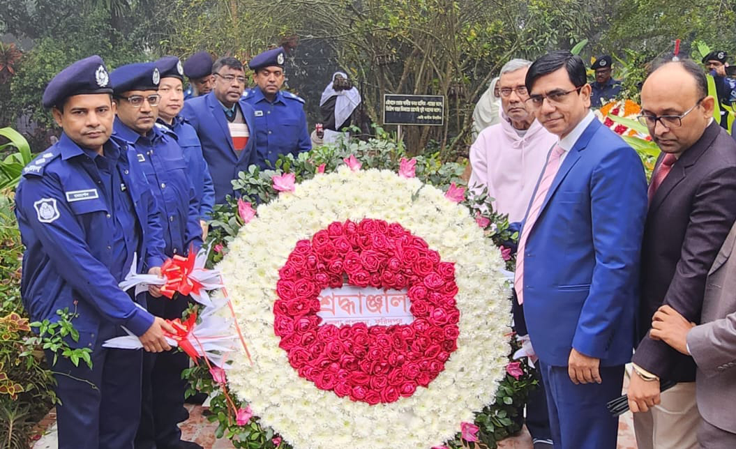 ফরিদপুরে নানা আয়োজনে পল্লী কবি জসীমউদ্দীনের ১২১ তম জন্মবার্ষিকী পালন