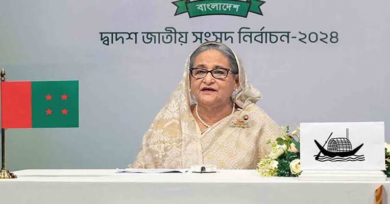 স্মার্ট সোনার বাংলা গড়ার সুযোগ চাই: শেখ হাসিনা