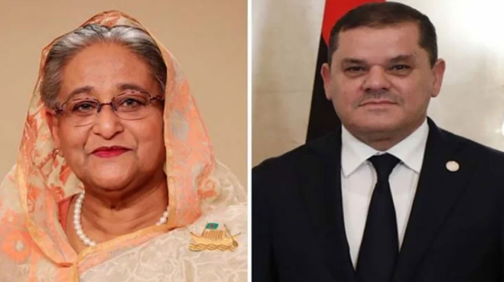 পুনরায় নির্বাচিত হওয়ায় শেখ হাসিনাকে অভিনন্দন জানিয়েছেন লিবিয়ার প্রধানমন্ত্রী
