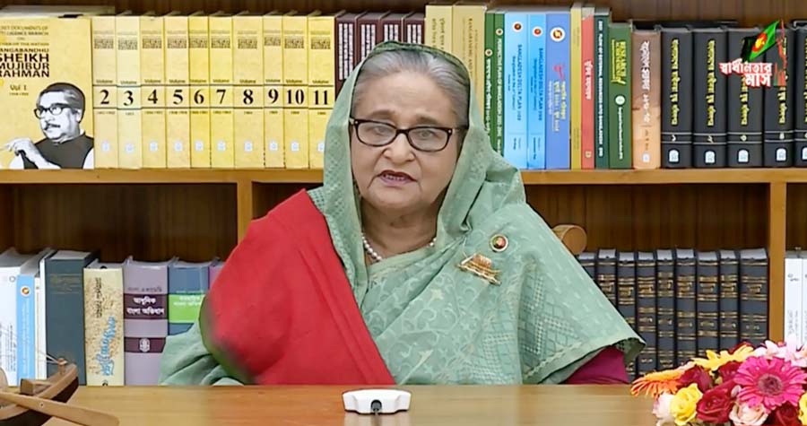 রোববার বিকেলে সংবাদ সম্মেলনে আসছেন প্রধানমন্ত্রী