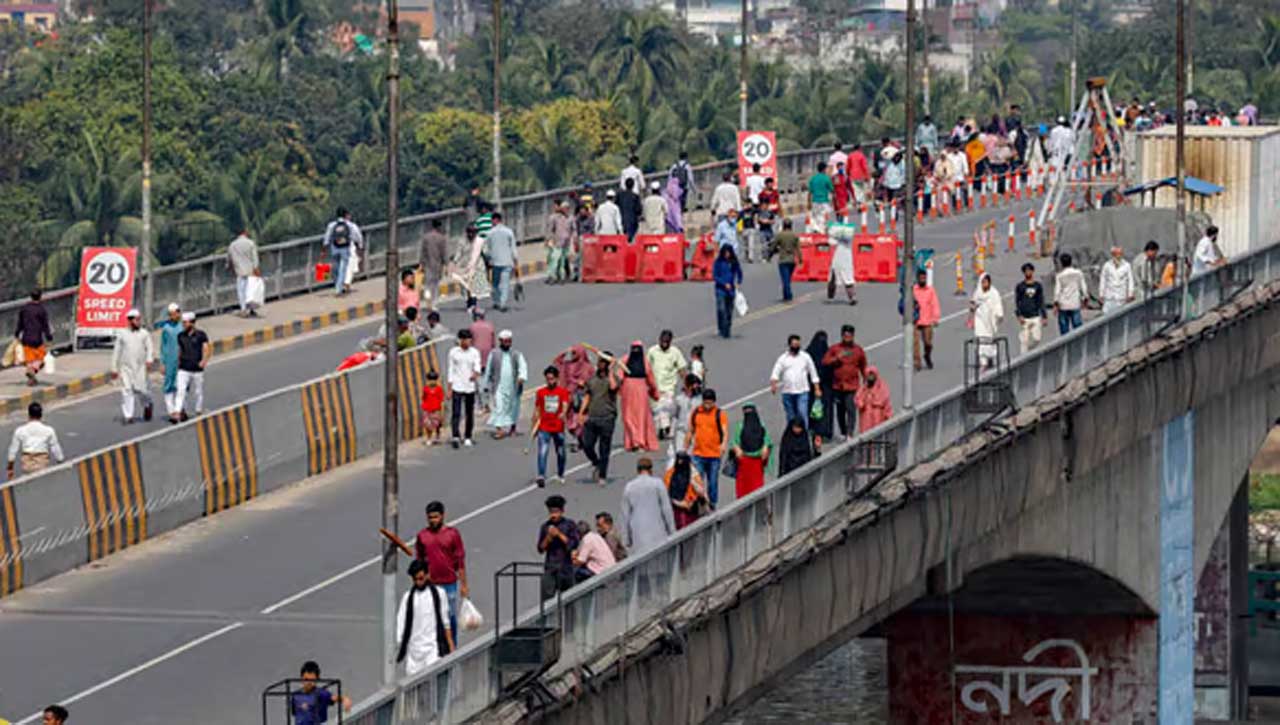 টানা ১৬ দিন সংস্কার কাজ শেষে আজ খুলছে পোস্তগোলা সেতু