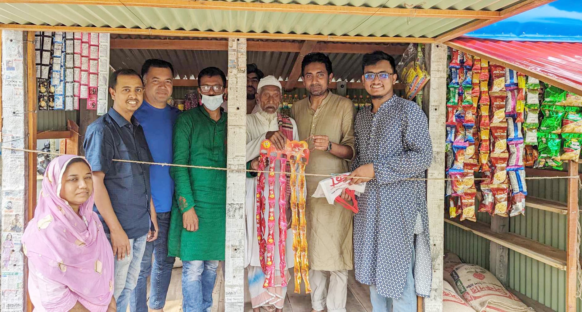 ঈদের আগেই বৃদ্ধ ইউনুস আলী মৃর্ধার   স্বপ্ন পুরন করলো আমরা করবো জয়