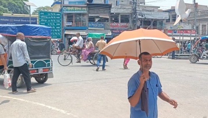 চুয়াডাঙ্গায় সর্বোচ্চ তাপমাত্রা রেকর্ড