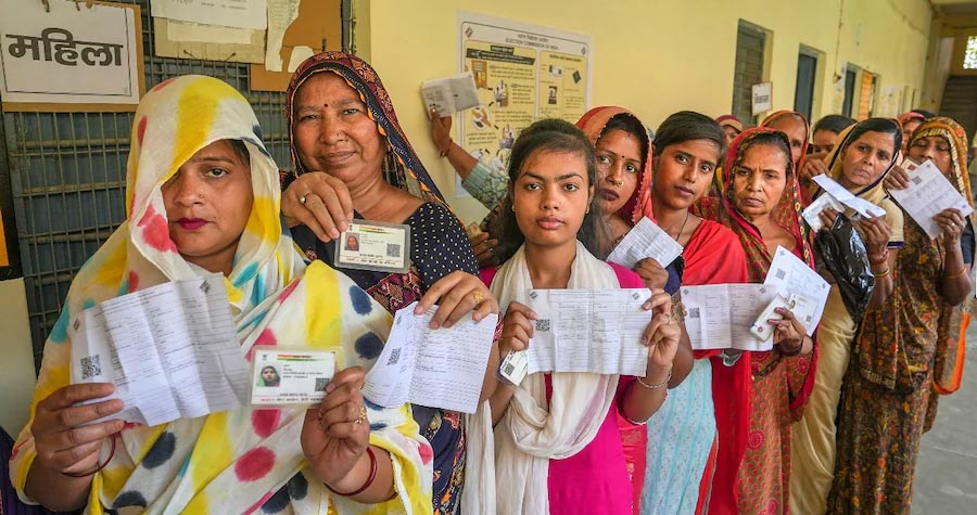 ভারতে লোকসভা নির্বাচনের ৫ম দফার ভোটগ্রহণ চলছে