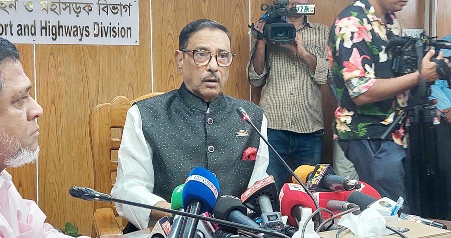 মোটরসাইকেল ও ইজিবাইকের জন্য সড়ক দুর্ঘটনা বেশি হচ্ছে: কাদের