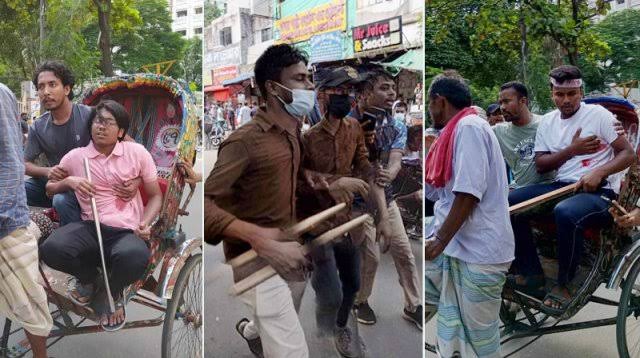 জবি শিক্ষার্থীদের মিছিলে গুলি, আহত ৪