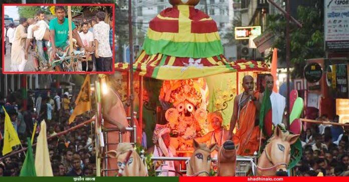 রথযাত্রায় বিদ্যুৎস্পৃষ্ট পাঁচজনের মৃত্যু