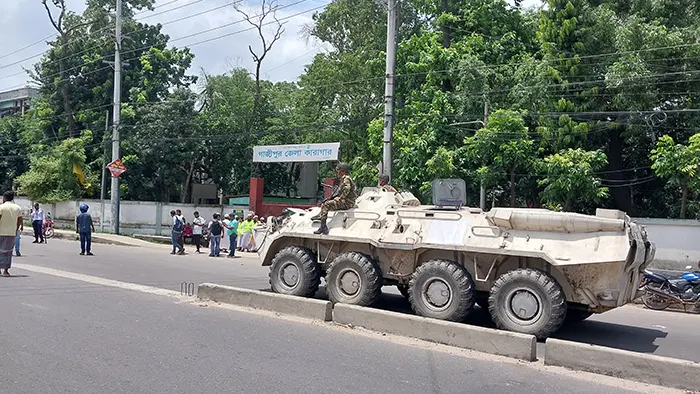 গাজীপুর জেলা কারাগারে গোলাগুলি