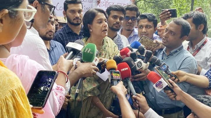 এখনই মেয়াদ-মেয়াদ করে অস্থির হওয়ার কিছু নেই: বন ও পরিবেশ উপদেষ্টা সৈয়দা রিজওয়ানা হাসান