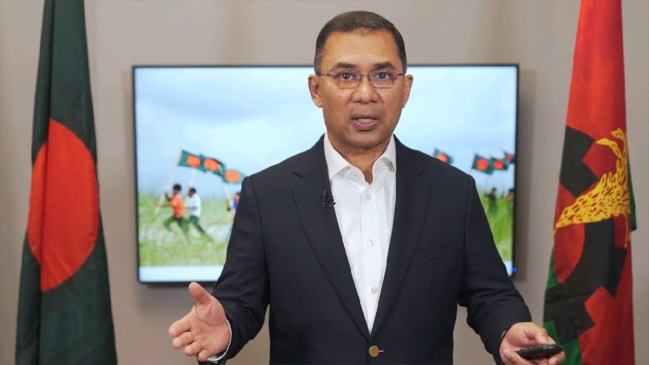 বিজয়ের এই আনন্দঘন সময়, রাহুমুক্তির এই ঐতিহাসিক মুহূর্ত শান্তভাবে উদযাপন করুন: তারেক রহমান