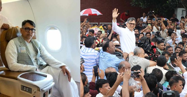 ৯ বছর পর দেশে ফিরেছেন বিএনপি নেতা সালাহউদ্দিন