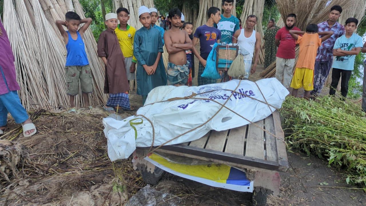 নগরকান্দায় অজ্ঞাত  যুবকের অর্ধ গলিত  লাশ উদ্ধার