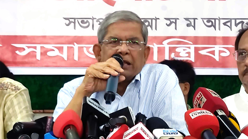 অবিলম্বে নির্বাচন দেয়ার দাবি জানিয়েছেন বিএনপির মহাসচিব মির্জা ফখরুল ইসলাম আলমগীর