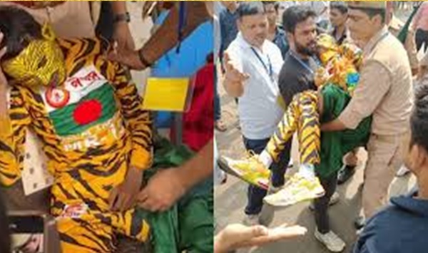 ভারতীয় ভক্তদের হাতে মারধরের শিকার হওয়ার অভিযোগ করেছেন বাংলাদেশের আইকনিক ফ্যান টাইগার রবি
