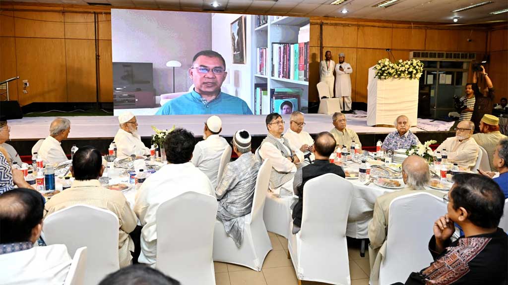 বর্তমানে সংস্কার এবং নির্বাচনকে দৃশ্যত যেভাবে মুখোমুখি করে ফেলা হয়েছে এটি নিসন্দেহে রাজনৈতিক উদ্দেশ্যমূলক: তারেক রহমান