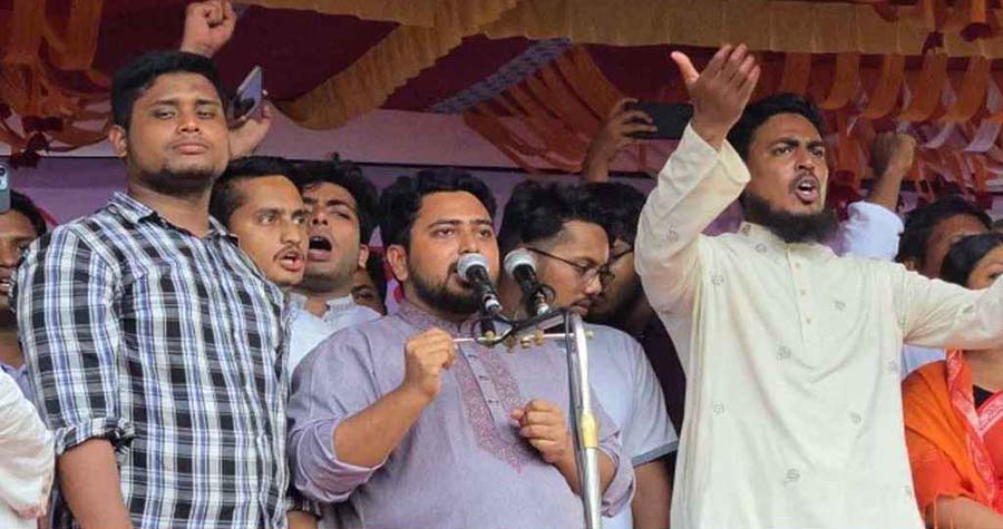 বিচার-সংস্কার ছাড়া যারা নির্বাচন চায়, তারাই নির্বাচন পিছিয়ে দেওয়ার ষড়যন্ত্র করছে