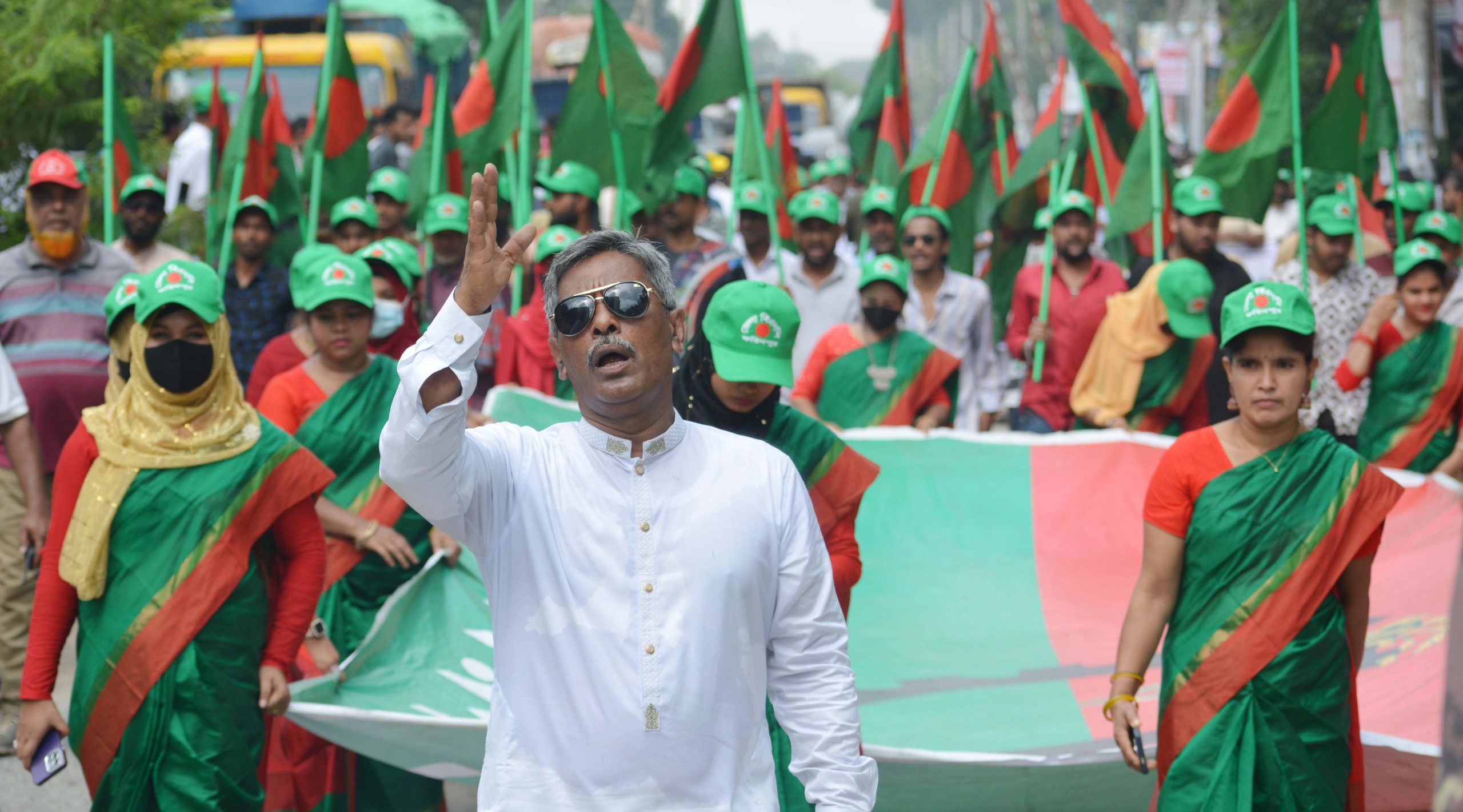 ফরিদপুরে বিএনপির বিজয় র্যালী
