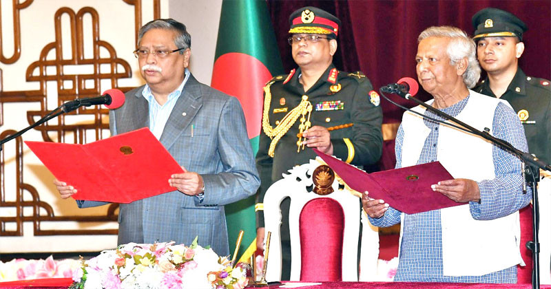 অন্তর্বর্তী সরকারের এক বছর পূর্ণ হচ্ছে আজ
