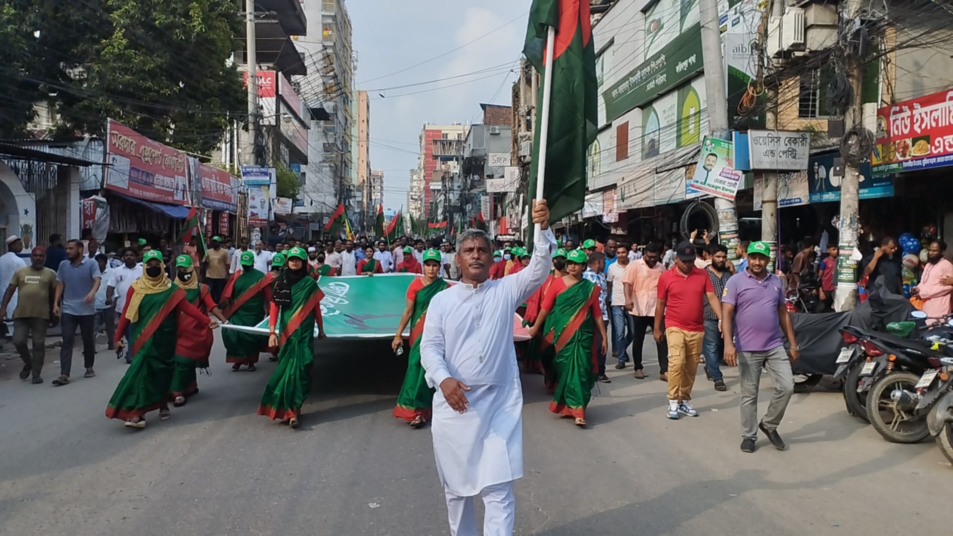জুলাই গণঅভ্যুত্থানের বর্ষপূর্তি উপলক্ষে বিজয় র্যালি