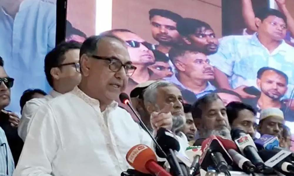 আওয়ামী লীগের সঙ্গে আঁতাত করে ছাত্রলীগের সব ভোট জামায়াত নিয়ে নিল: মির্জা আব্বাস