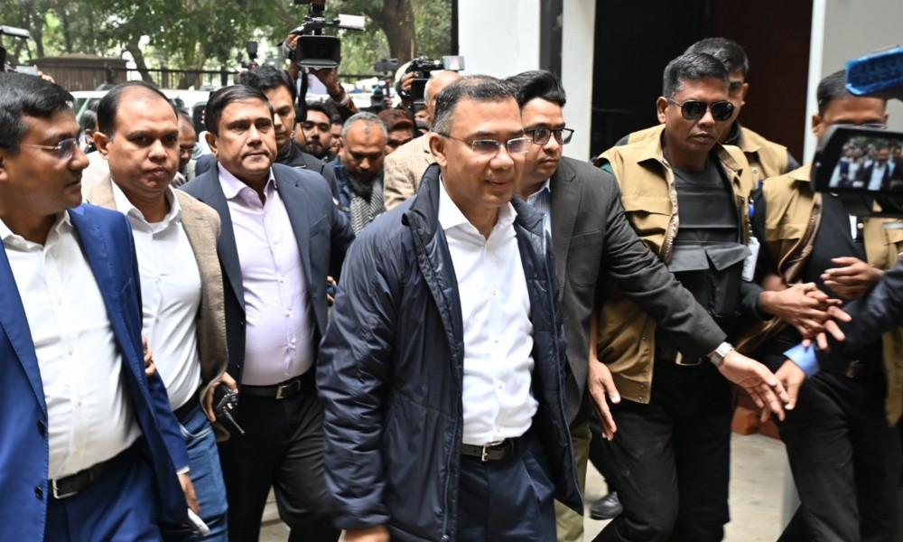 গুলশানে অফিস শুরু করলেন তারেক রহমান