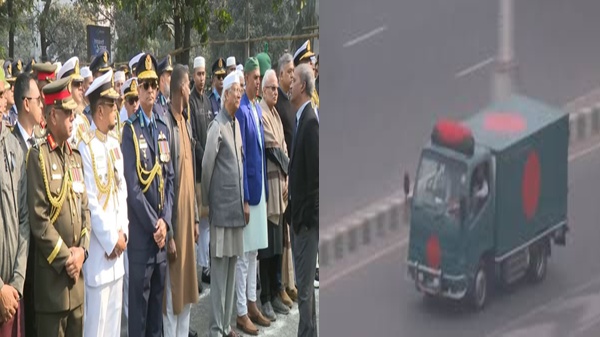 খালেদা জিয়ার জানাজায় অংশ নিতে মানিক মিয়া অ্যাভিনিউতে প্রধান উপদেষ্টা