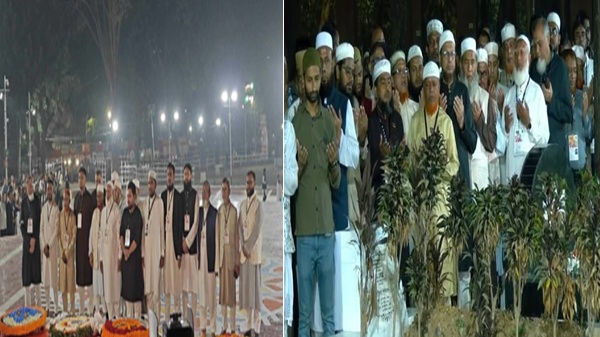 ভাষা শহীদদের কবর জিয়ারত করেছেন বিরোধীদলীয় প্রধান ডা. শফিকুর রহমান