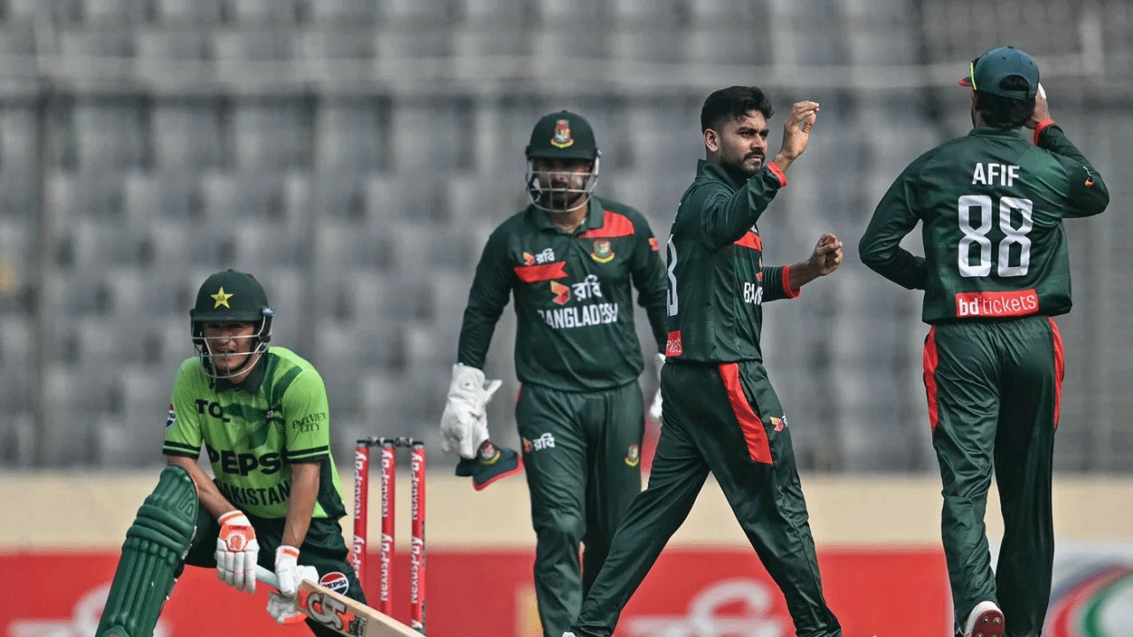 পাকিস্তানকে হারিয়ে সিরিজ জিতল বাংলাদেশ