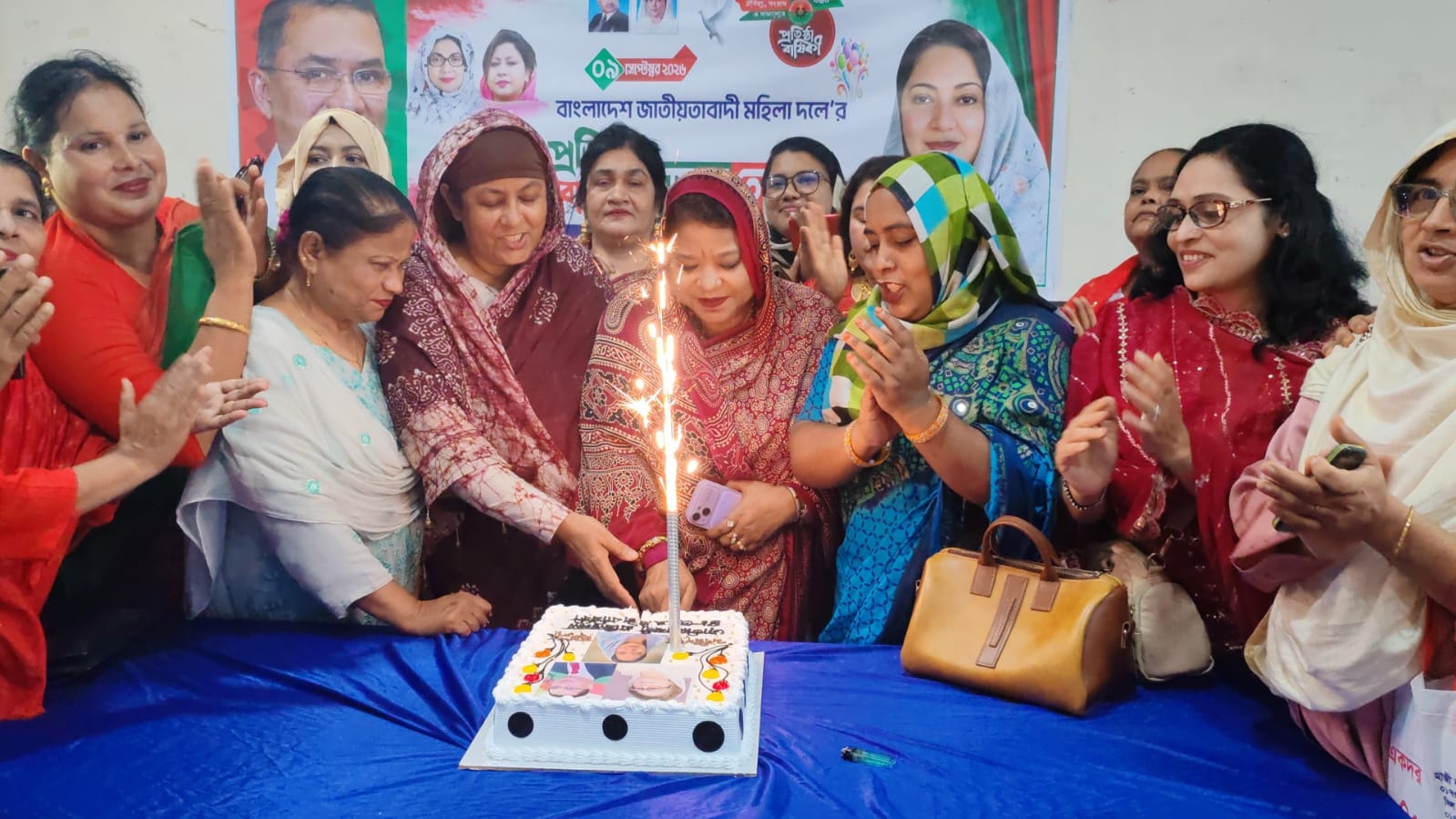 ফরিদপুরে নানা আয়োজনে জাতীয়তাবাদী মহিলা দলের ৪৮তম প্রতিষ্ঠাবার্ষিকী পালিত
